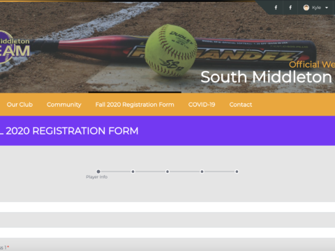 Fall 2020 Registration Form